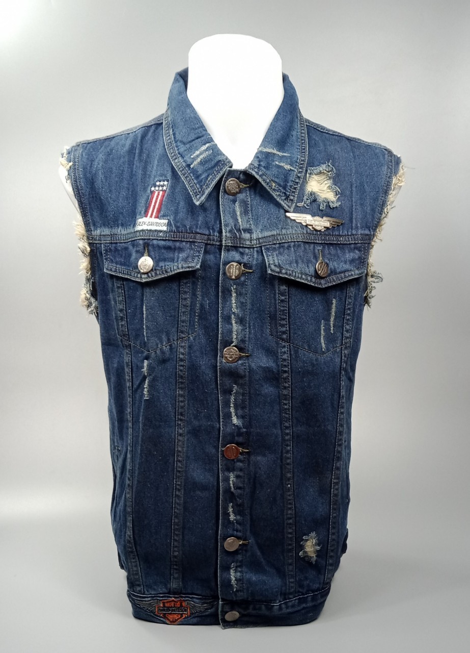 เสื้อกั๊กยีนส์ H-D 9906-14