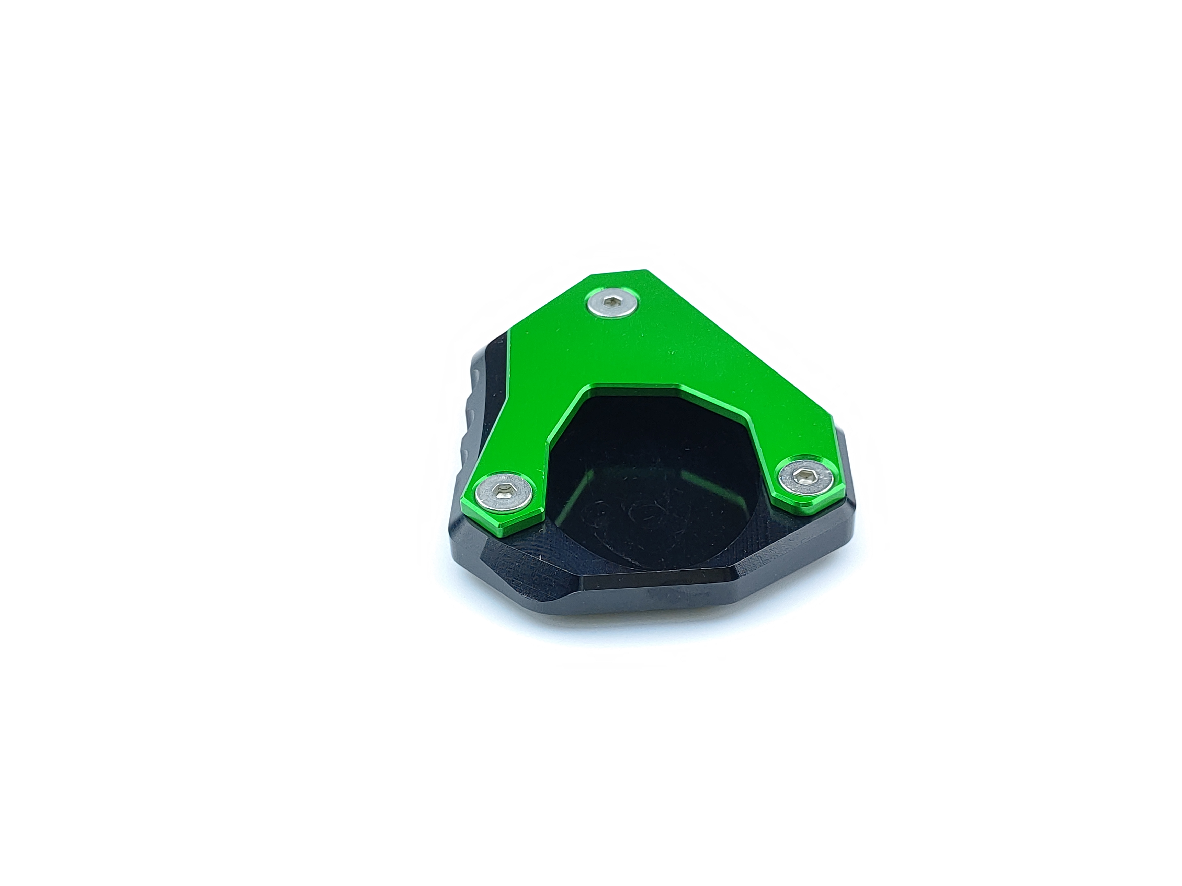 ตีนเป็ด แผ่นรองขาตั้ง Ninja400,Z400 2018-2021 งานCNCอลูมิเนียมคุณภาพสูงแข็งแรงทนทาน