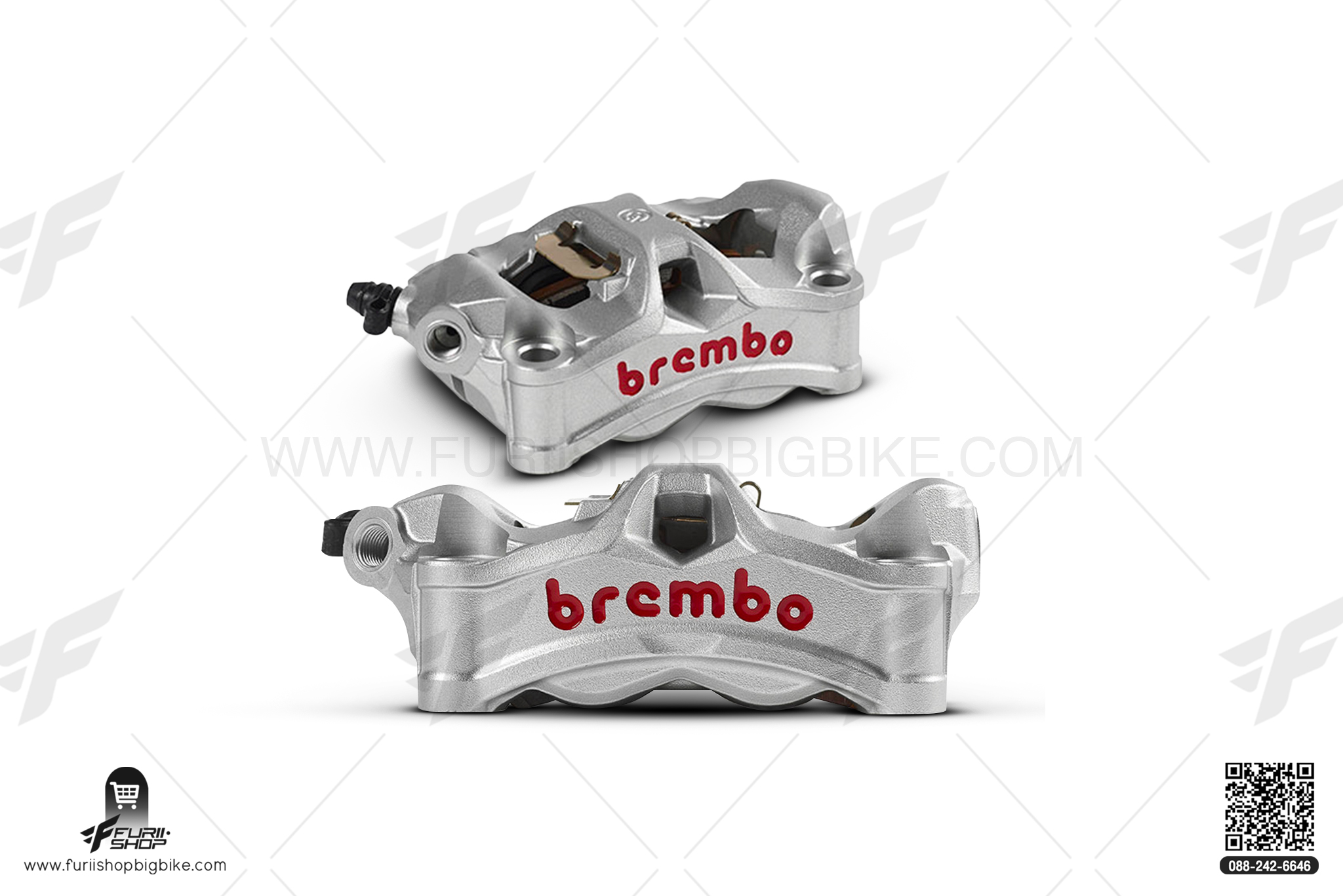 ปั๊มเบรกล่าง Brembo Racing STYLEMA 100mm. (คู่)