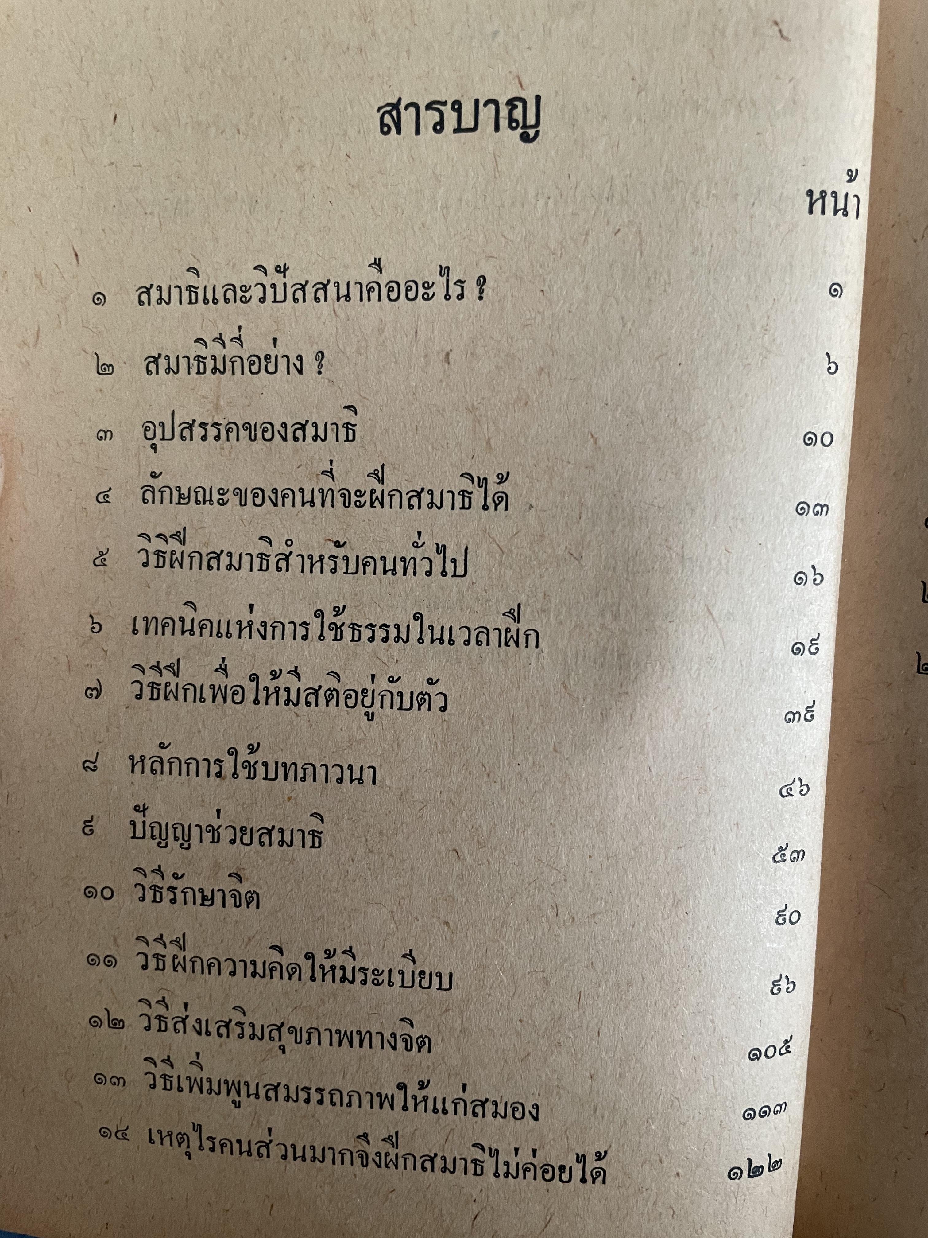 สมาธิและวิปัสสนา ในชีวิตประจำวัน ผู้เขียน พร รัตนสุวรรณ 0 กก.