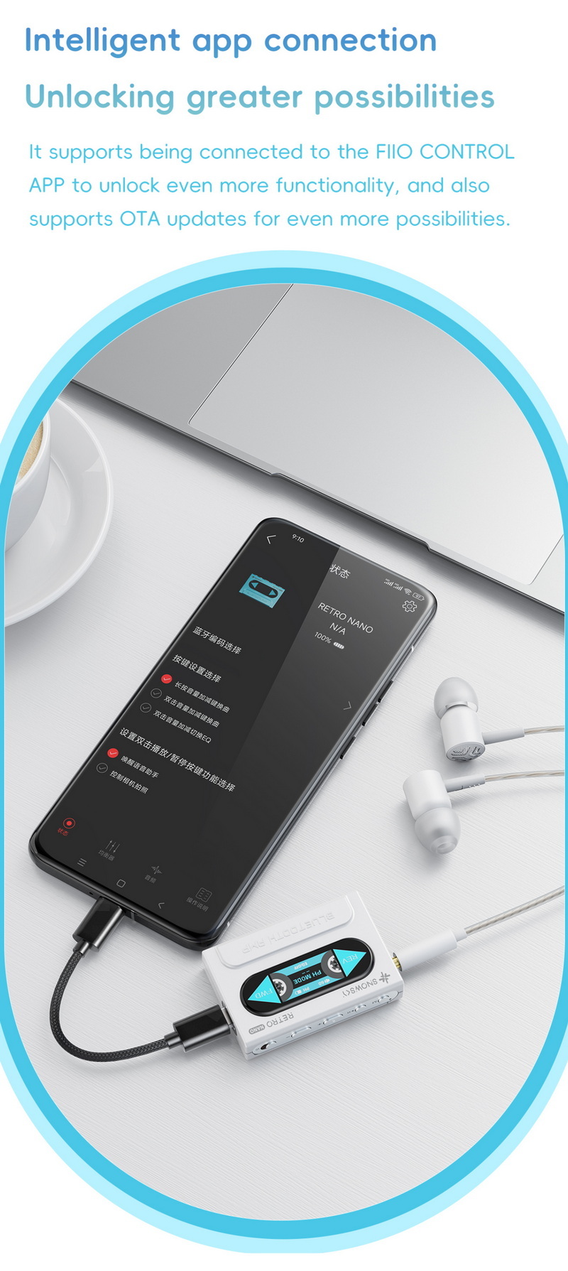 Snowsky RETRO NANO Bluetooth DAC/AMP พกพา จิ๋วแต่แจ๋ว ประกันศูนย์ไทย