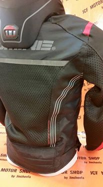 เสื้อการ์ดสำหรับใส่ขับมอเตอไซค์ เสื้อแจ็คเก็ตขับมอเตอร์ไซค์ Komine JK-069 วัสดุผ้าตาข่าย 3D ระบายอากาศ การ์ดCE Protector 7จุด