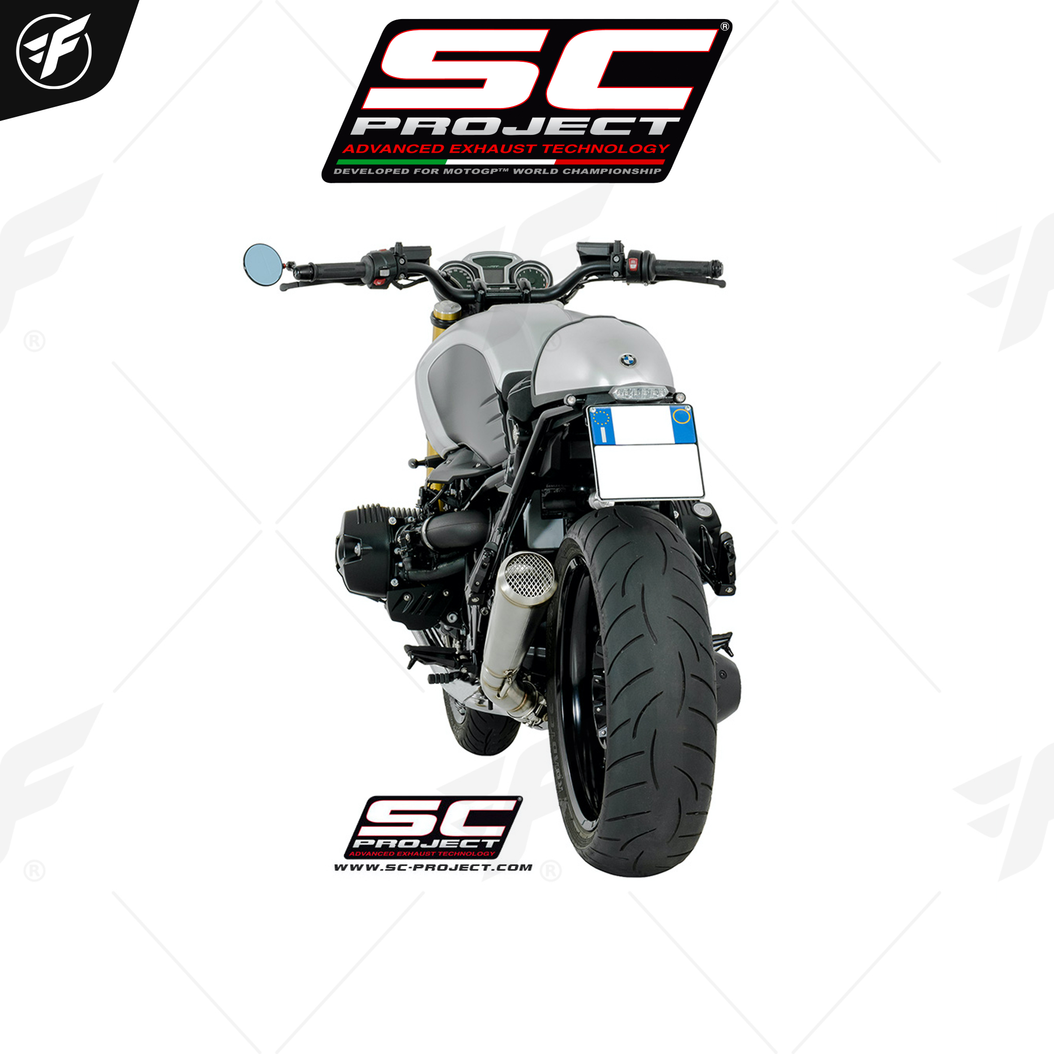 BMW R NINE T (2014 - 2016) Conic 70'S Muffler