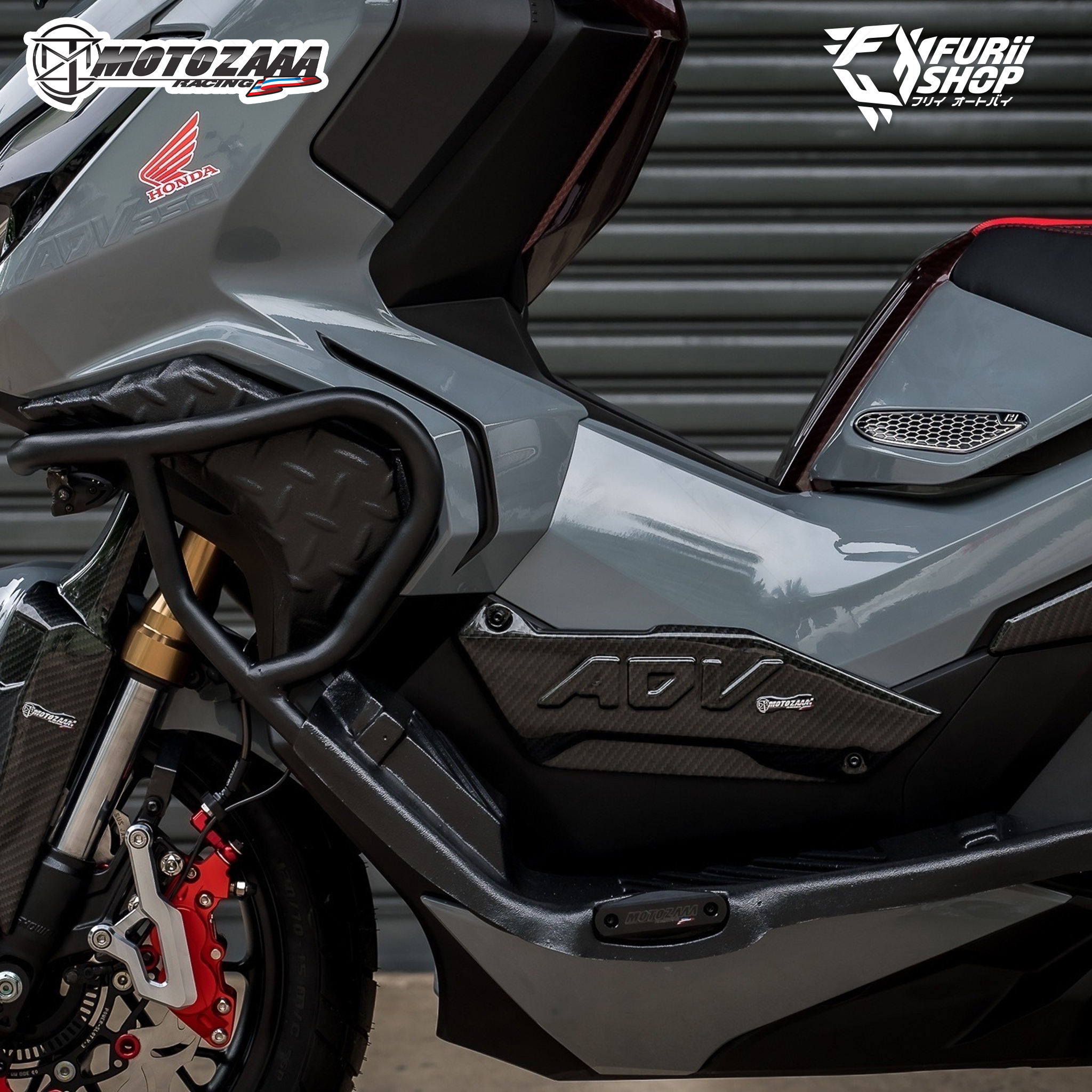 แคชบาร์ MOTOZAAA : For Honda ADV350 By Furii Shop