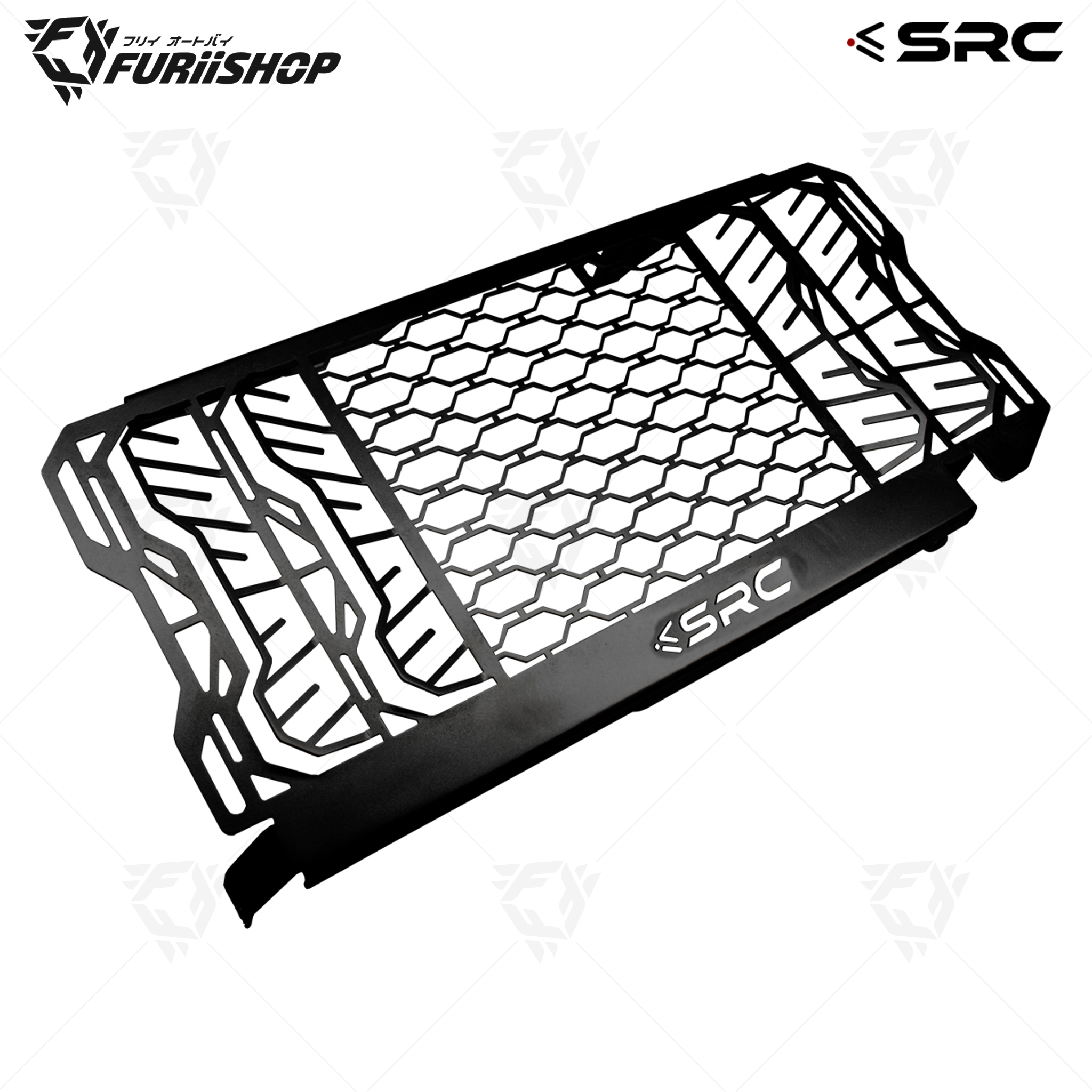 การ์ดหม้อน้ำ SRC RADIATOR GUARD FOR KAWASAKI VERSYS650