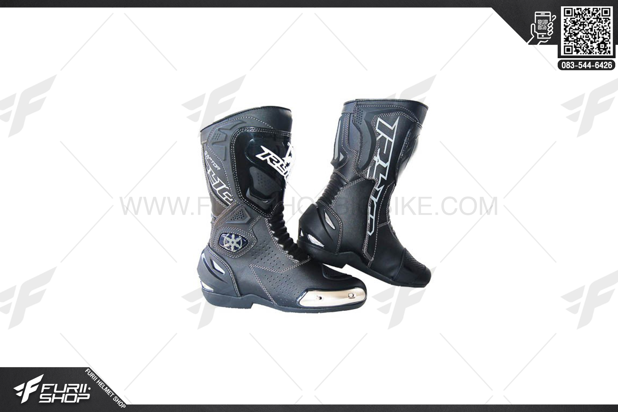 รองเท้า RYO Raptor III / ดำ