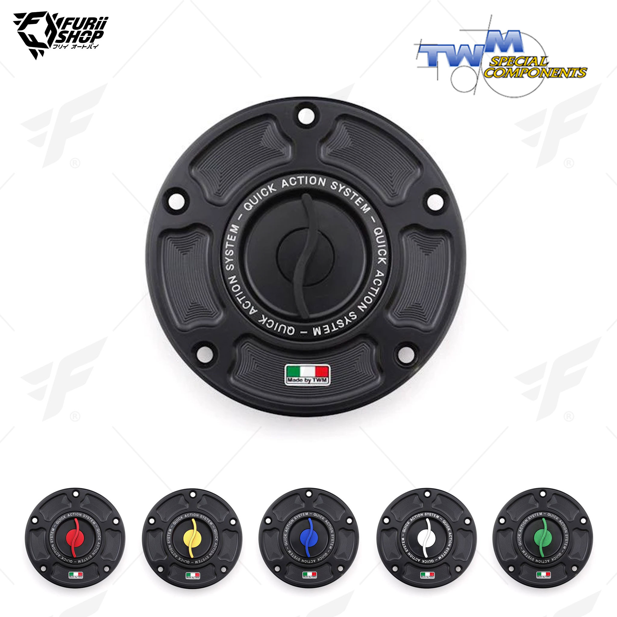 ฝาถังน้ำมัน Aluminium Fuel Cap TWM TKTMPR.02 : for KTM RC8 / R 08-15