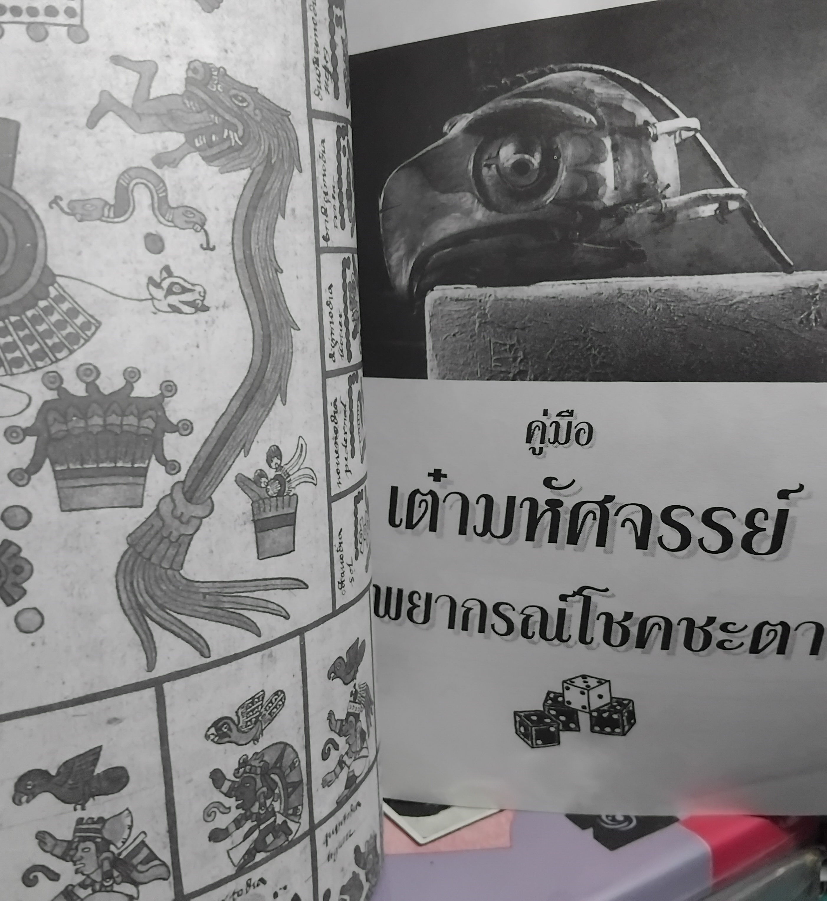 เต๋ามหัศจรรย์ พยากรณ์โชคชะตา (ไม่มีลูกเต๋าแถมครับ) โดย มาดาม มารี หนังสือมือ1 คำพยากรณ์ด้วยระบบคำทำนายแบบใหม่ ตื่นเต้น ง่ายและรวดเร็ว