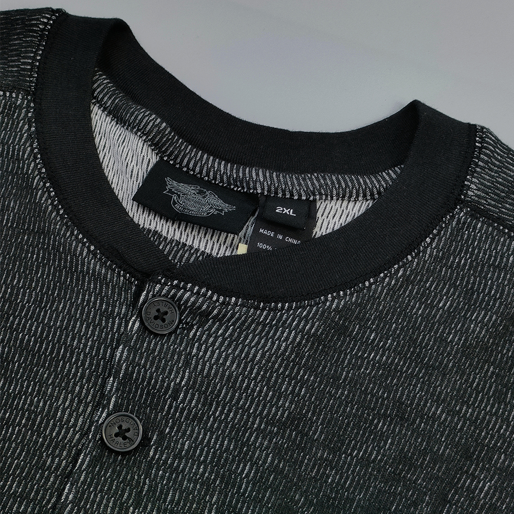 เสื้อแขนยาวไหมพรม H-D M,L,XL,XXL