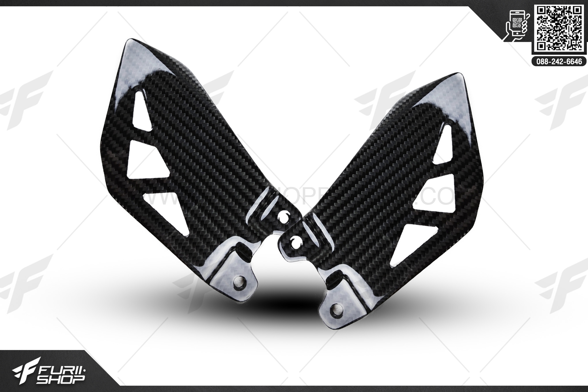 HEEL GUARD CARBON FOR KAWASAKI ZX10R
