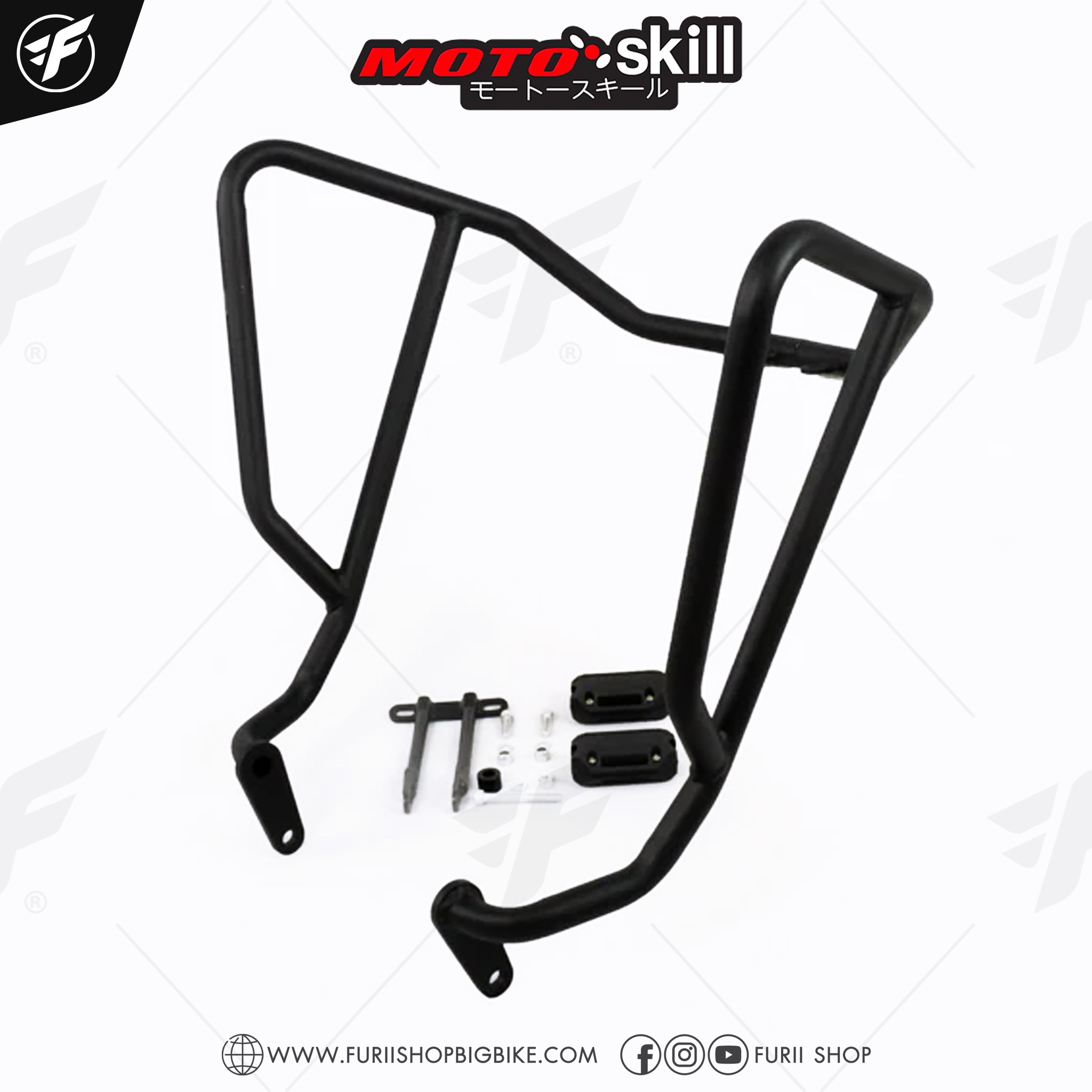แคชบาร์ Motoskill Crash bar V.2 สำหรับ HONDA NC750 ปี 12-22