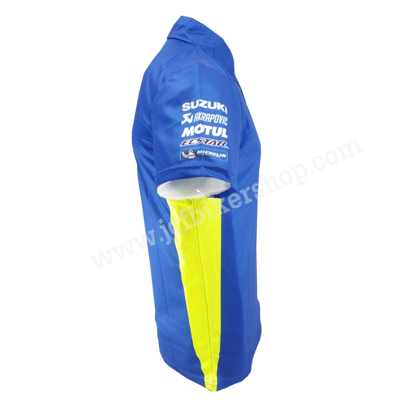 เสื้อโปโล SUZUKI JP-0855 เนื้อผ้าไมโครไฟเบอร์ มีประสิทธิภาพในการซับเหงื่อสูง แห้งเร็ว