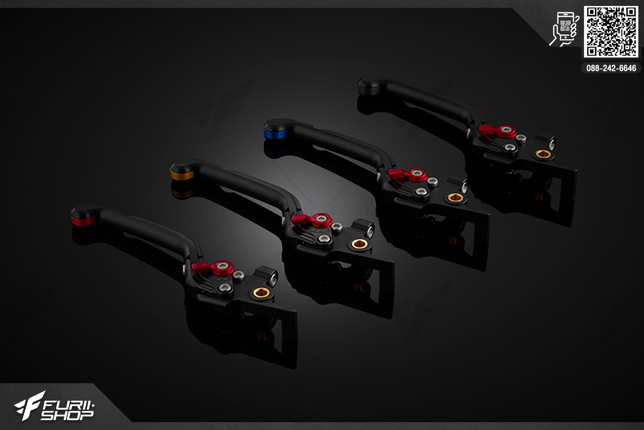 ก้านเบรค Premium Folding Adjustable Front Brake Lever Bikers Yamaha MT-07 (2015-2017)