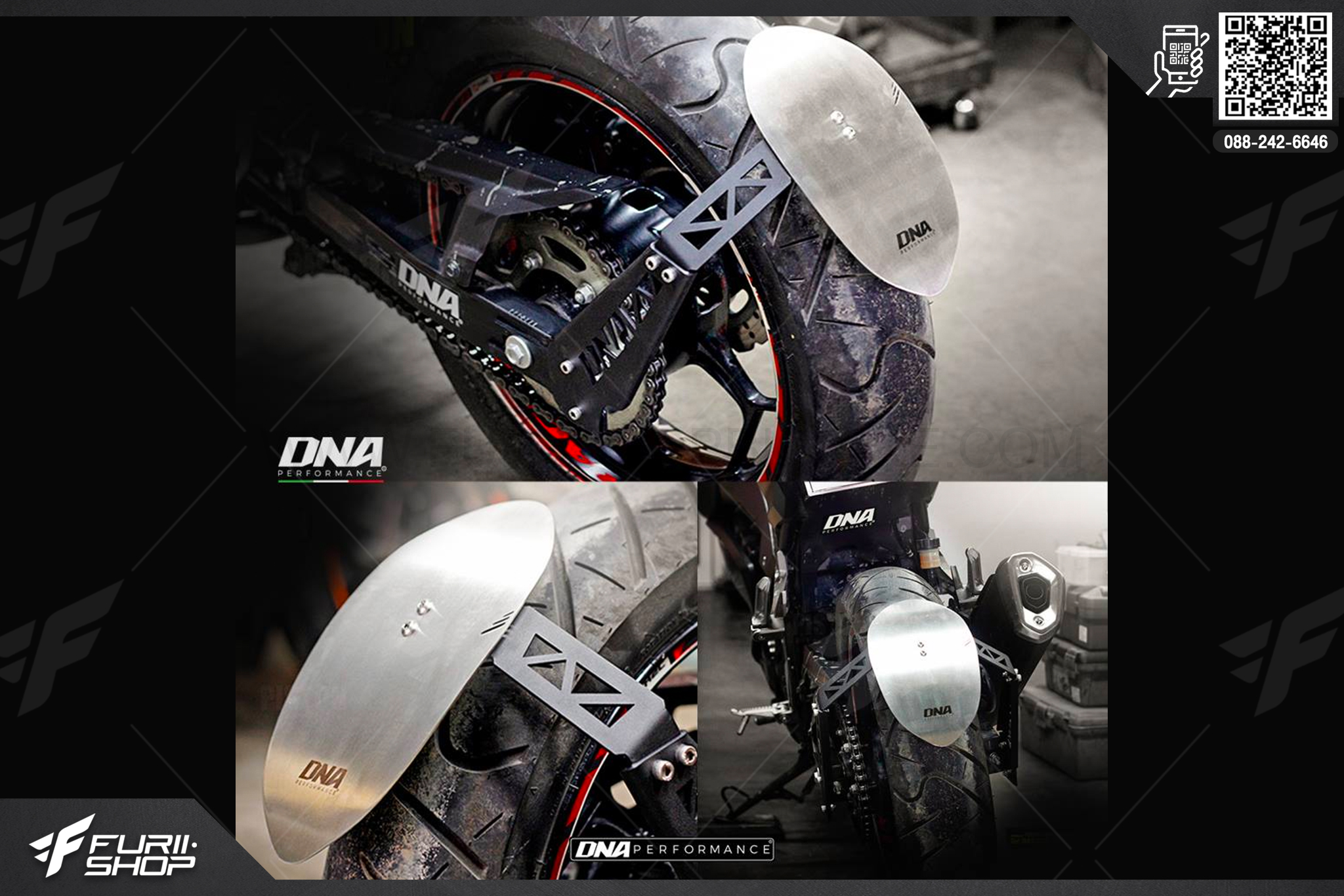 กันดีดหลัง DNA Performance MUD GUARD