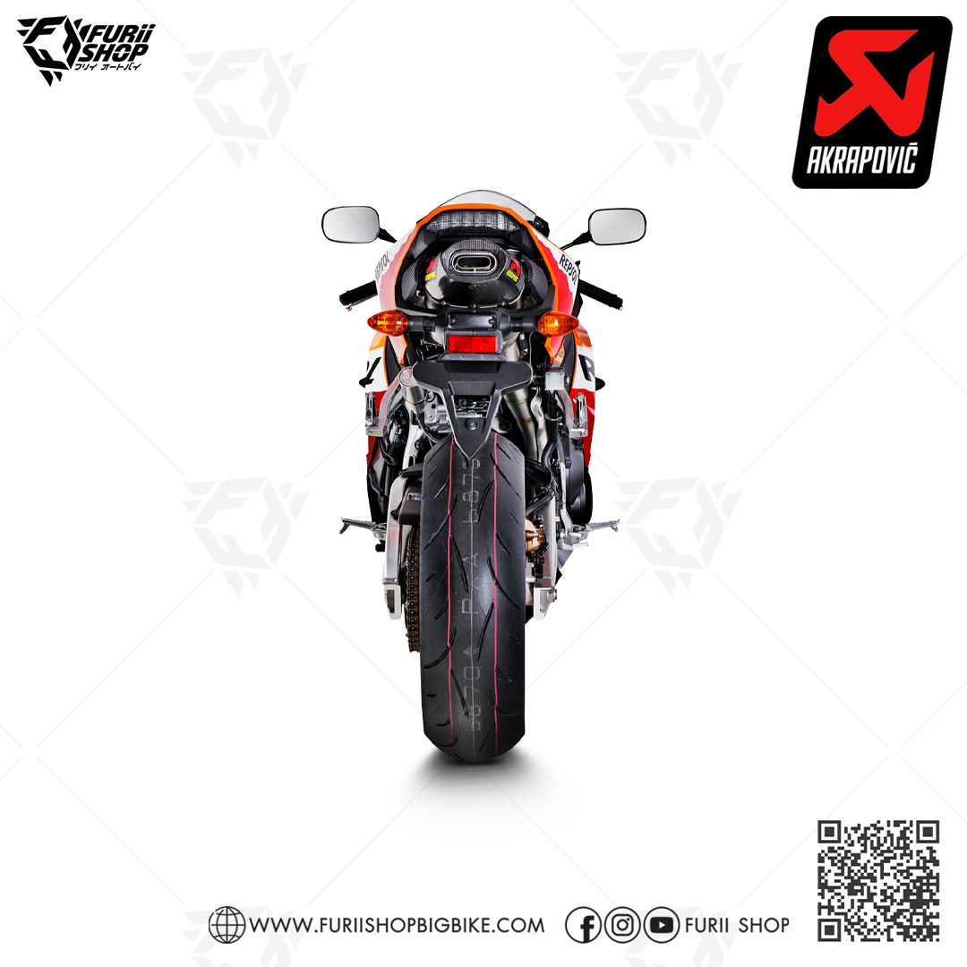 ท่อแต่ง Akrapovic Slip on Titanium : for Honda CBR600RR 2021-2022 All new!!