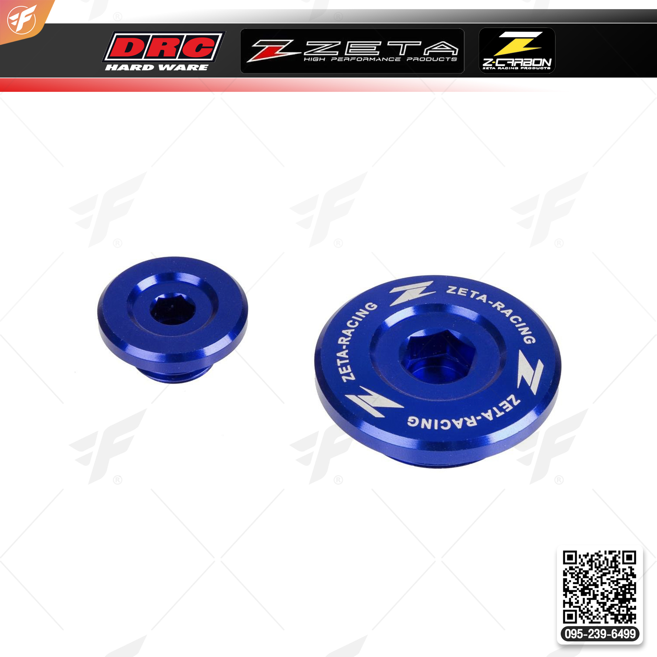 สินค้า ZETA ENGINE PLUGS YZ250F '01-13, WR250R/X, TTR50 BLUE (ZE89-1412)