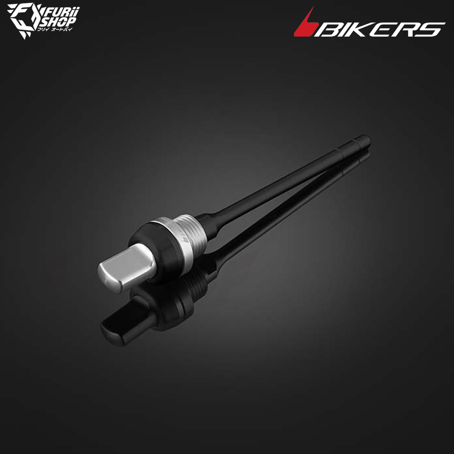 ตัวปิดน้ำมันเครื่องพร้อมก้านวัดระดับน้ำมัน Bikers Oil Filler Plug with Leveling Rod : for Lambretta X300