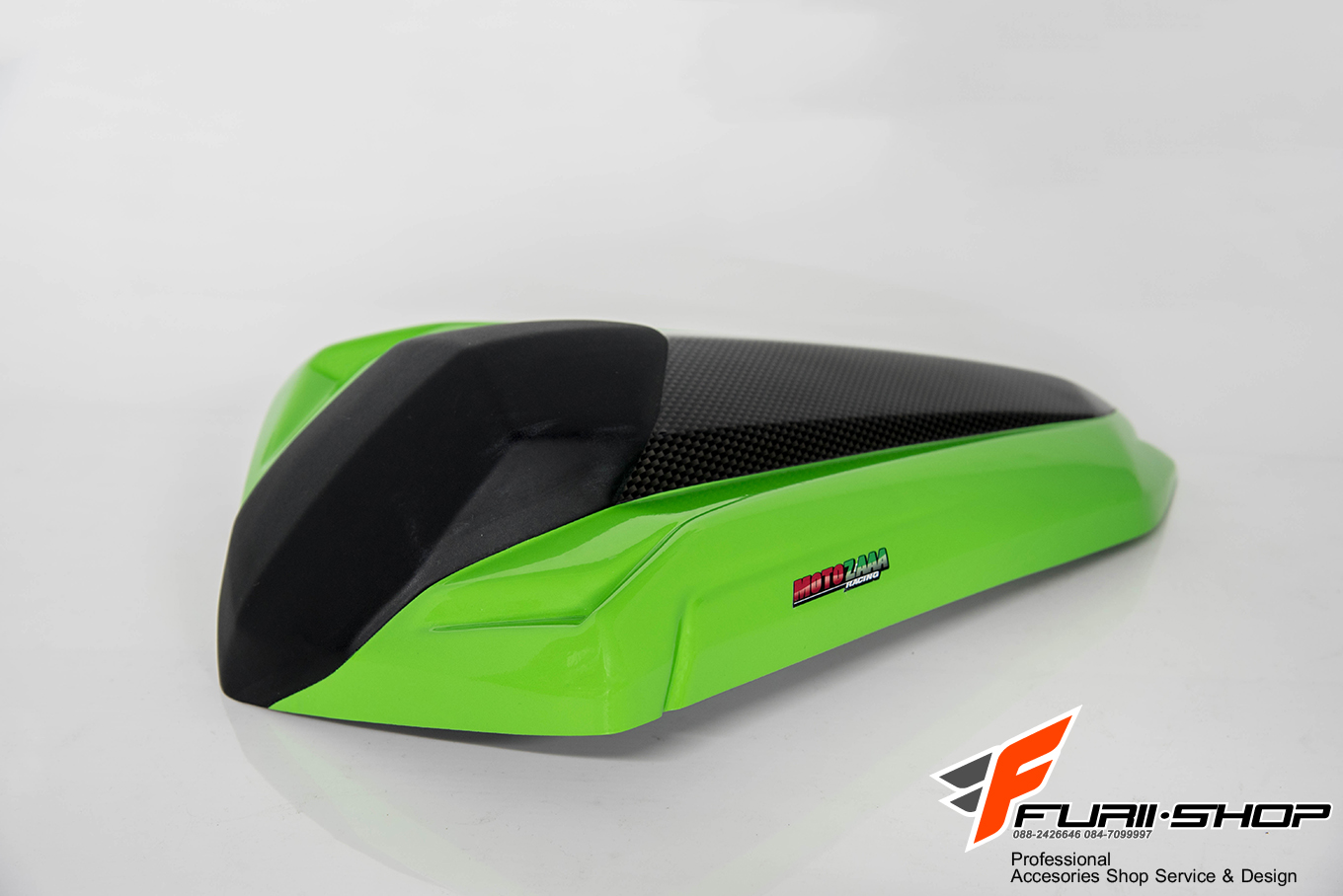 ครอบเบาะหลัง Motozaaa (สีเขียวอ่อน) Ninja300