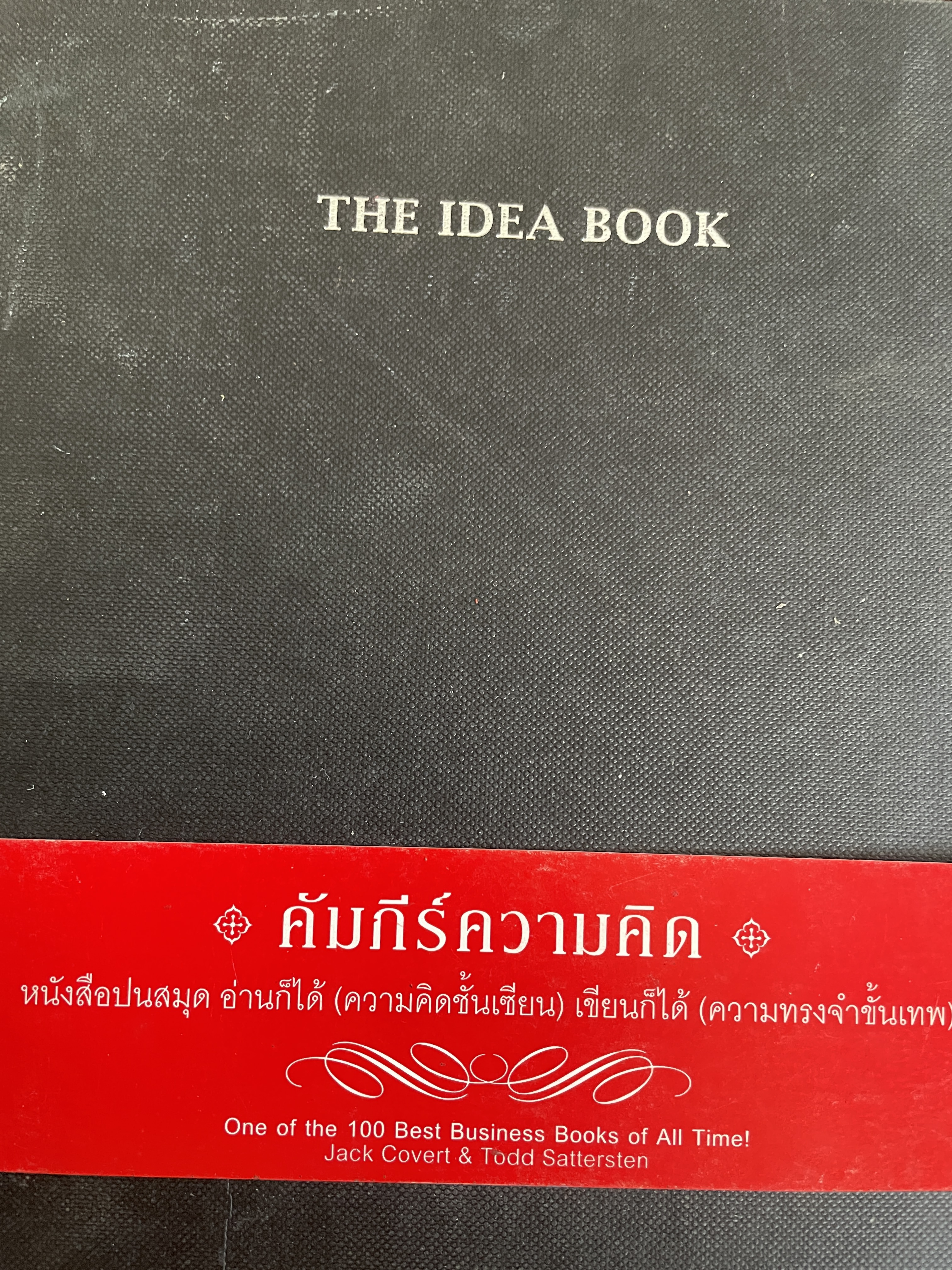 คัมภีร์ความคิด THE IDEA. BOOk. ผู้เขียน เฟรดริก แฮเรน ผู้แปล นพดล จำปา 3 กก.