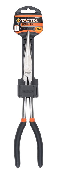 คีมปากแหลม ปลายงอ 20 องศา 11"(280mm) #200227 TACTIX
