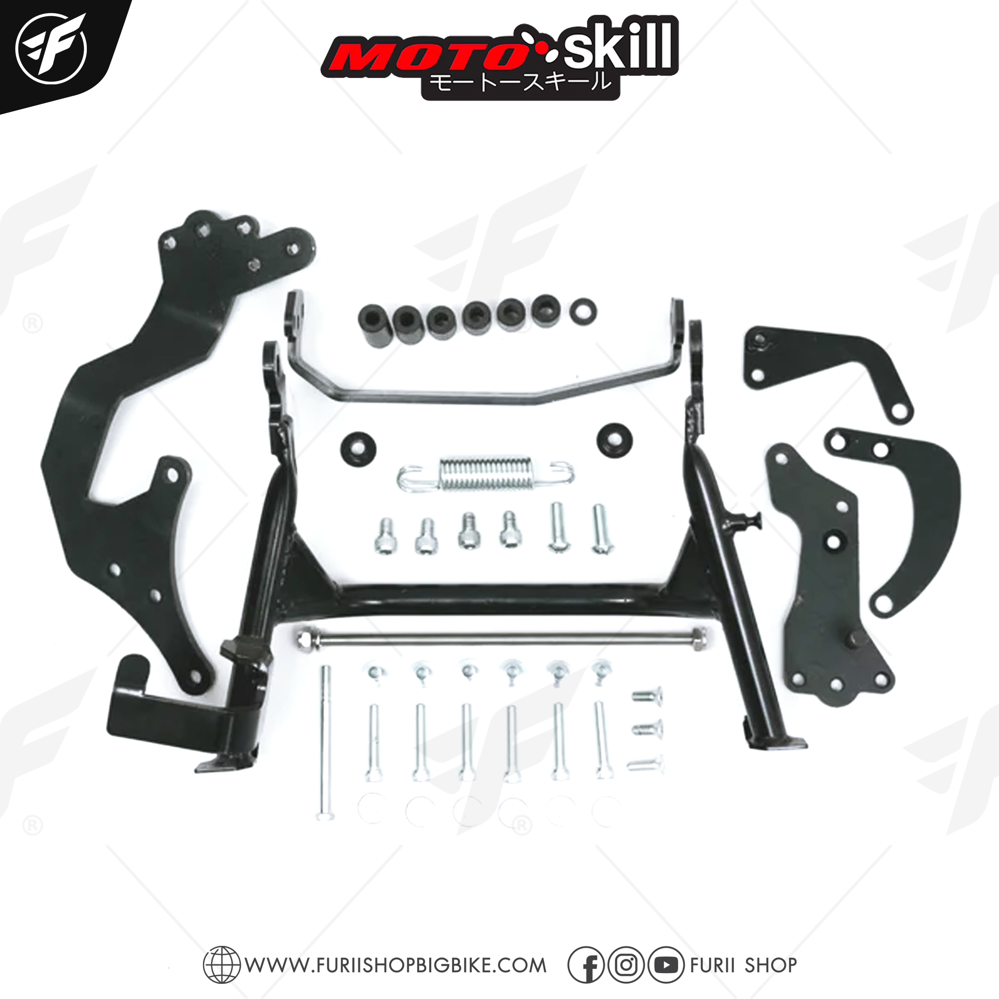 ขาตั้งคู่ MOTOSKILL Center Stand สำหรับ Kawasaki Vesys 650 ปี 12-14
