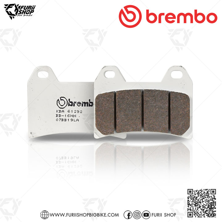 ผ้าเบรก Brembo (07BB19LA) : for SUZUKI : GSX1200