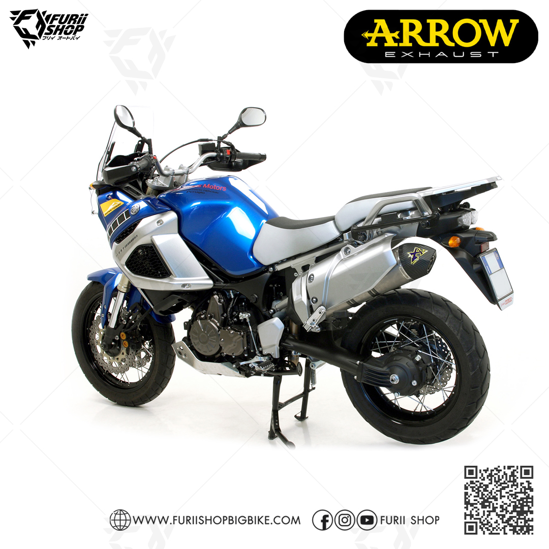 ท่อมอเตอร์ไซค์ ARROW FOR Yamaha SuperTenere 1200 ท่อแต่ง ท่อสูตร ท่อบิ๊กไบค์ ท่อBigbike ท่อไอเสีย