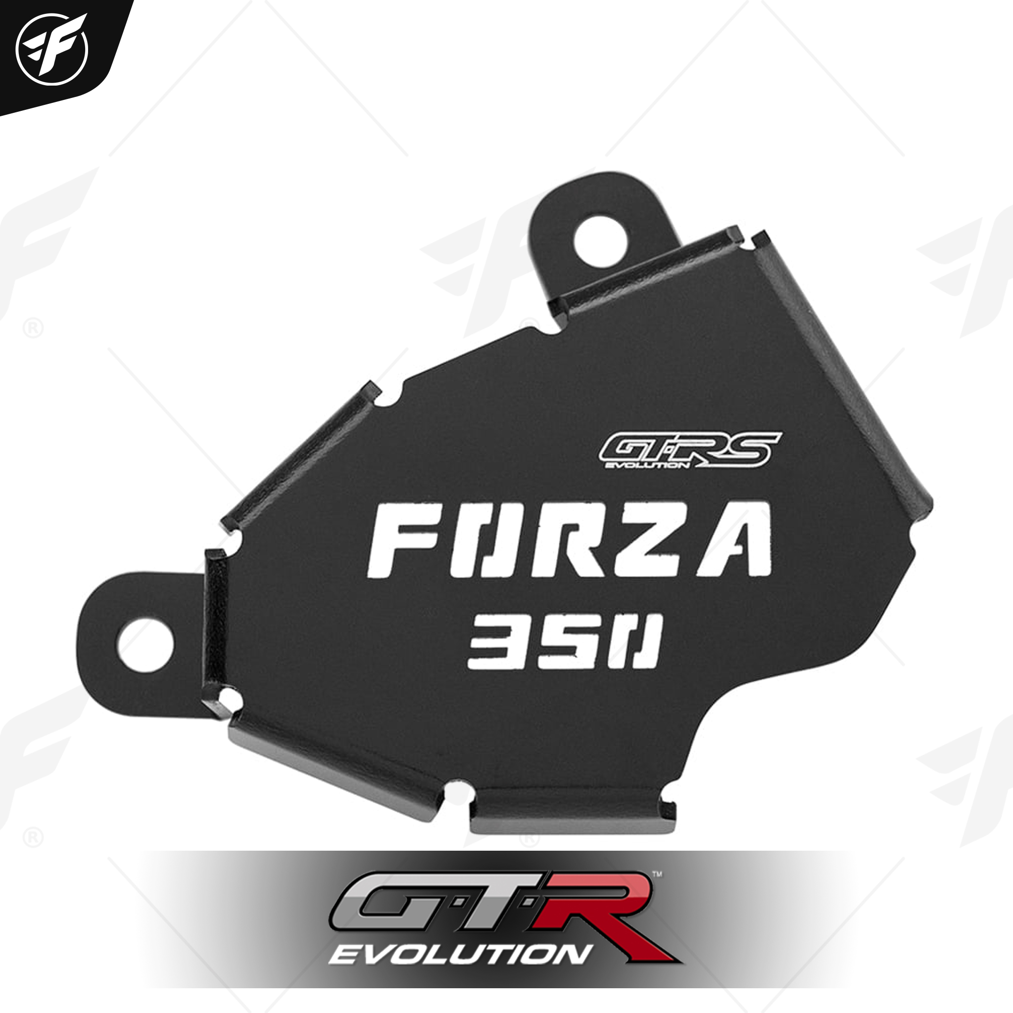การ์ดปั้มน้ำ 2D GTRS FORZA-350 NEW ดำ