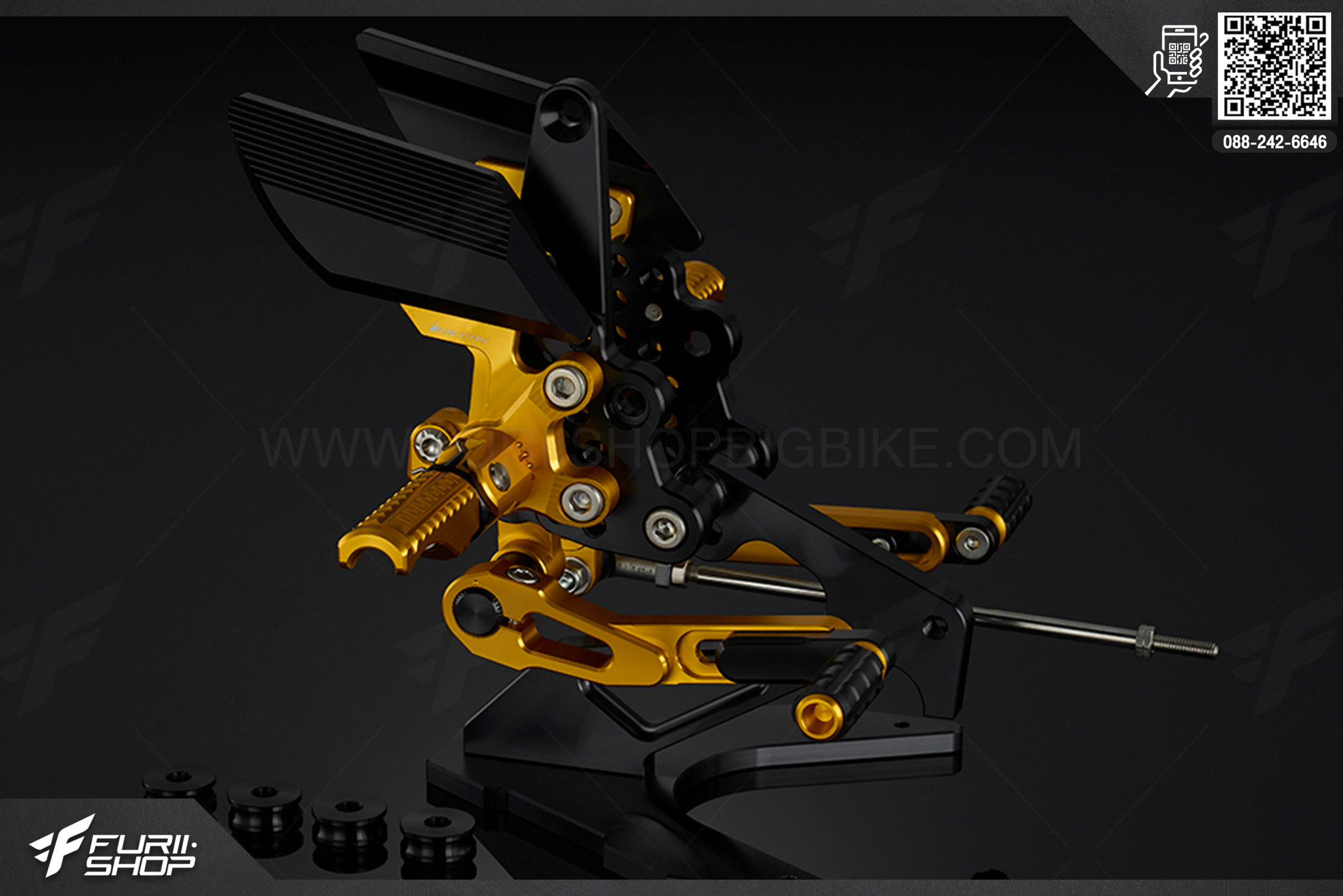 เกียร์โยง Rear Set Bikers Yamaha M-Slaz