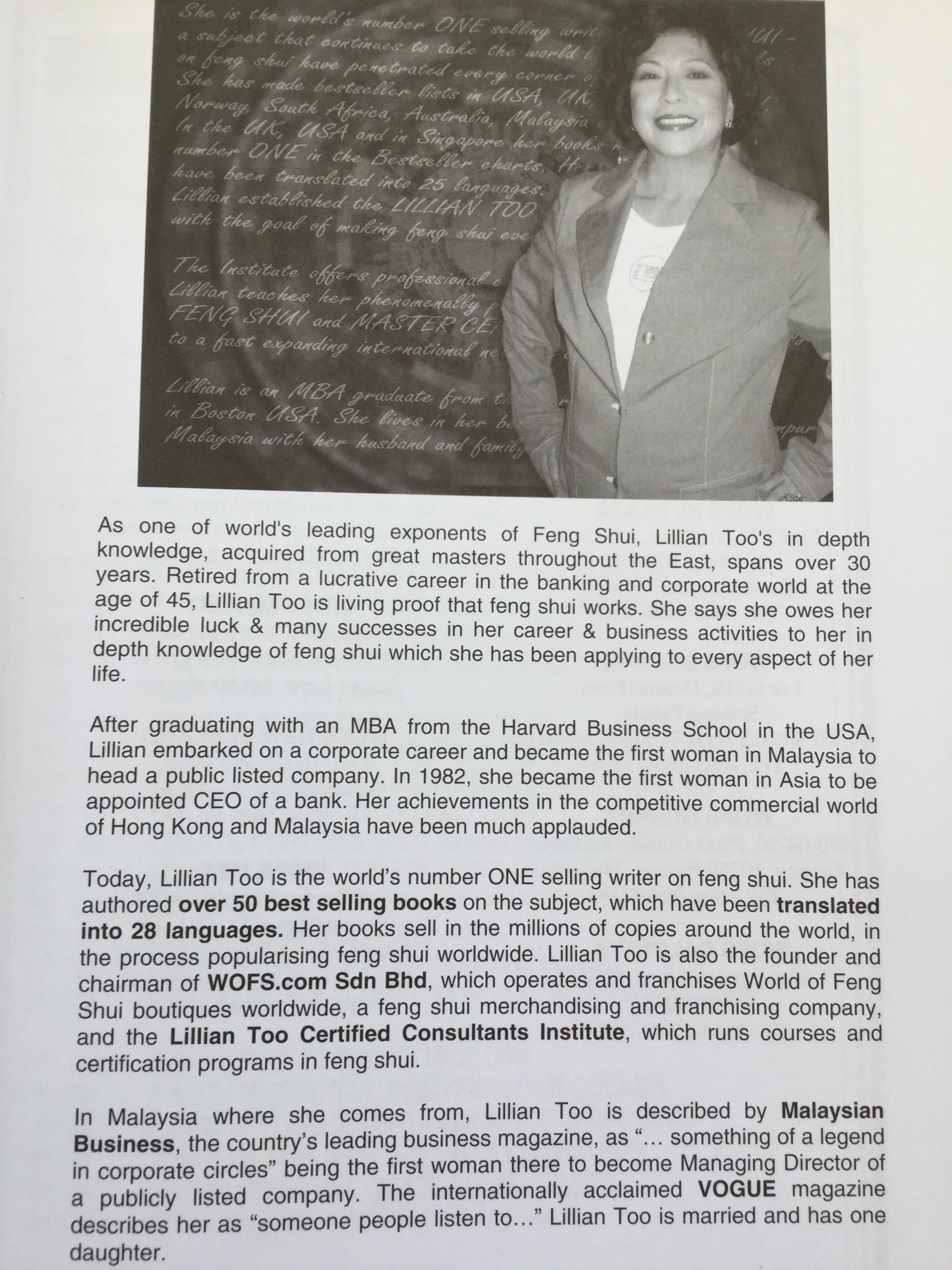 Personalised Feng Shui Tlps At work in the Bedroom At home. ผู้เขียน Lillian Too 0 กก.