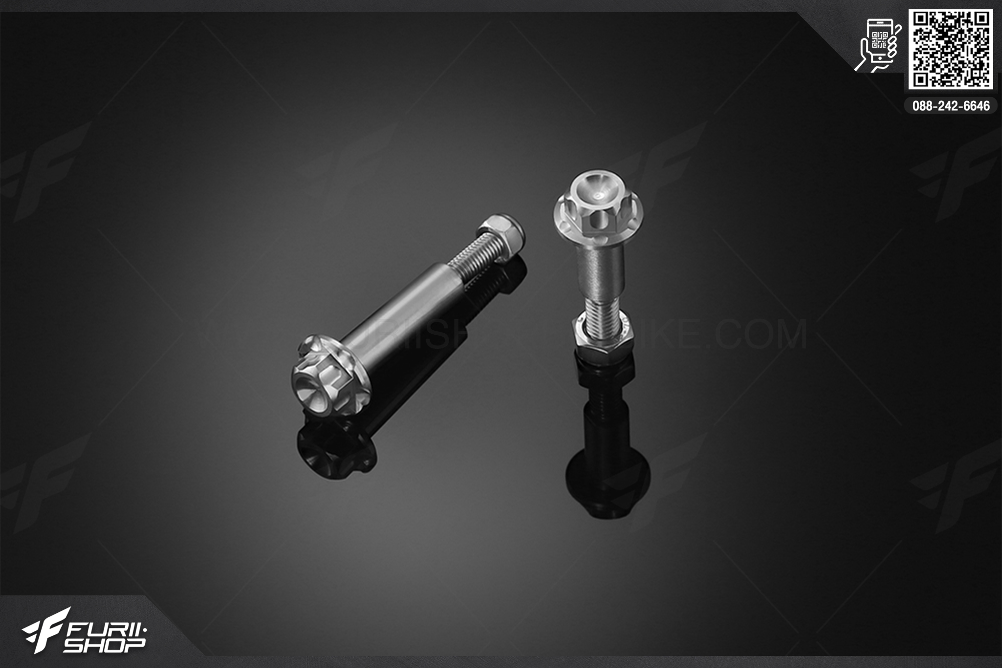 น็อตสแตนเลส Stainless Bolt For Brake & Clutch Lever (2 Pieces) Bikers Kawasaki Ninja300 ABS