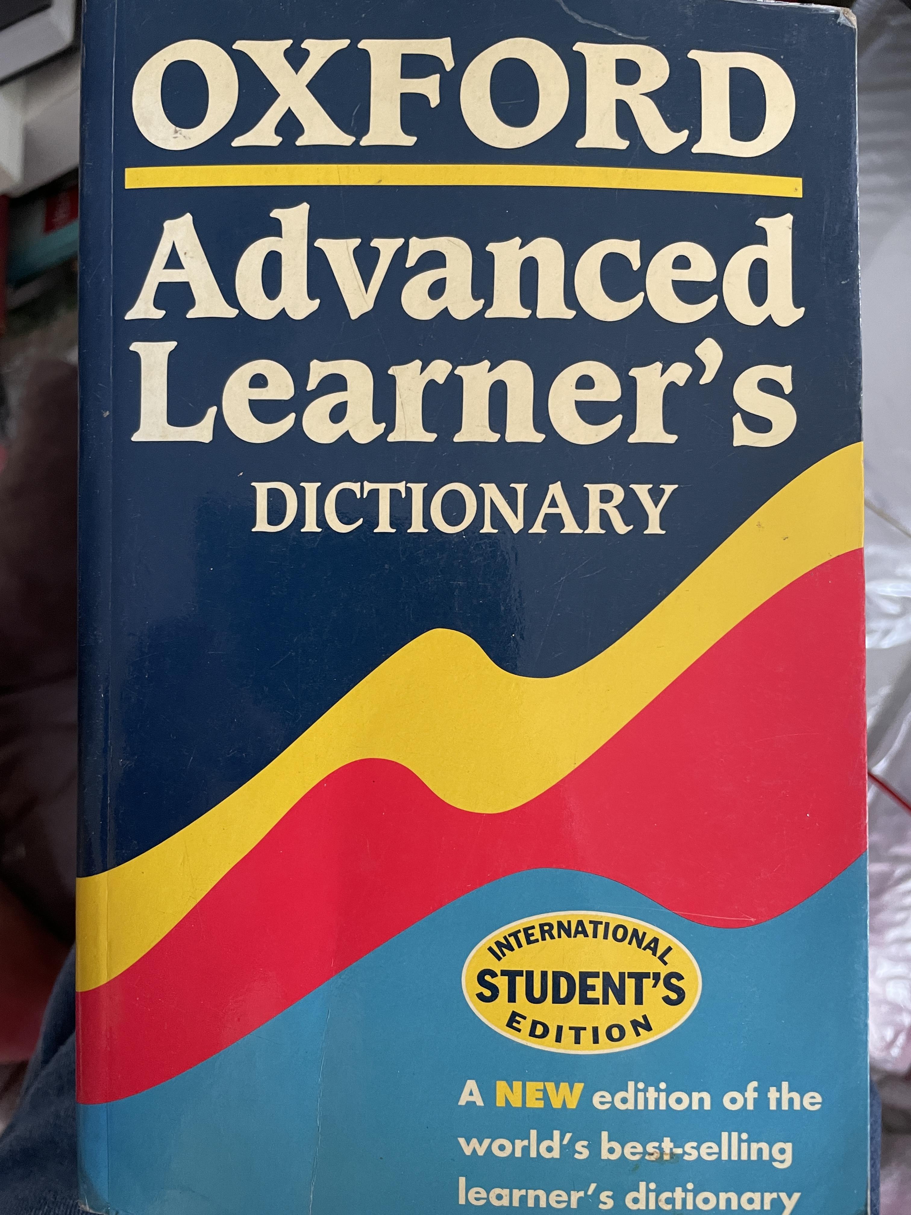 OXFORD Advanced Learner's Dictionary 第6版 オックスフォード現代英英辞典 [第6版] | 書肆 奇縁堂