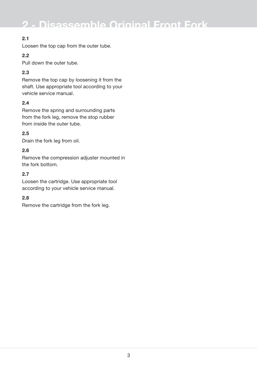 สปริงโช้คหน้า Ohlins FGK224 For Ducati 1199 Panigale (Marzocchi) 2012-2014