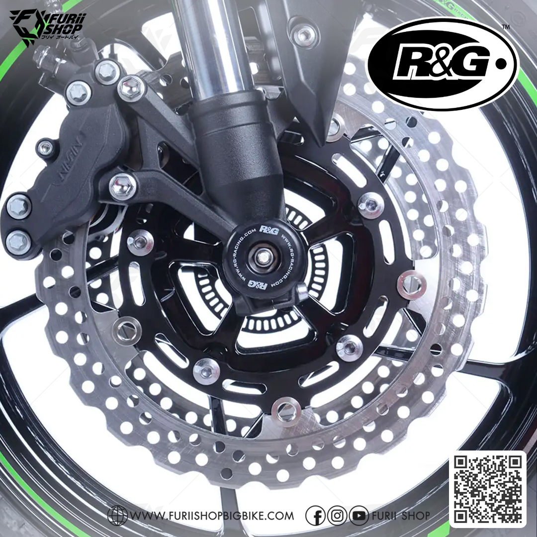 กันล้มหน้า R&G Front Protector : for Kawasaki Z900RS 2018