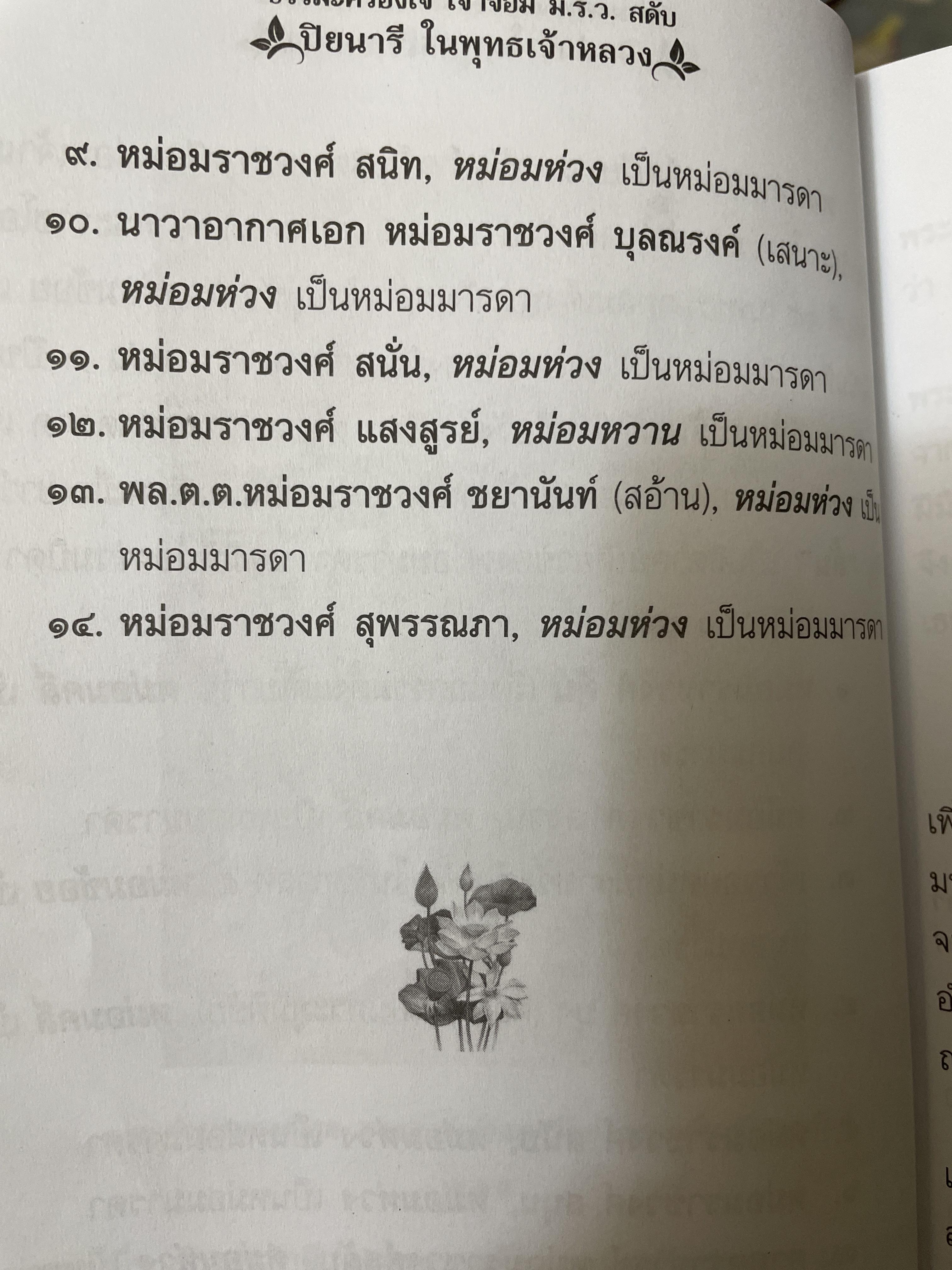 เจ้าจอม ม.ร.ว.สดับ ปิยนารี ในหระพุทธเจ้าหลวง 350 กรัม