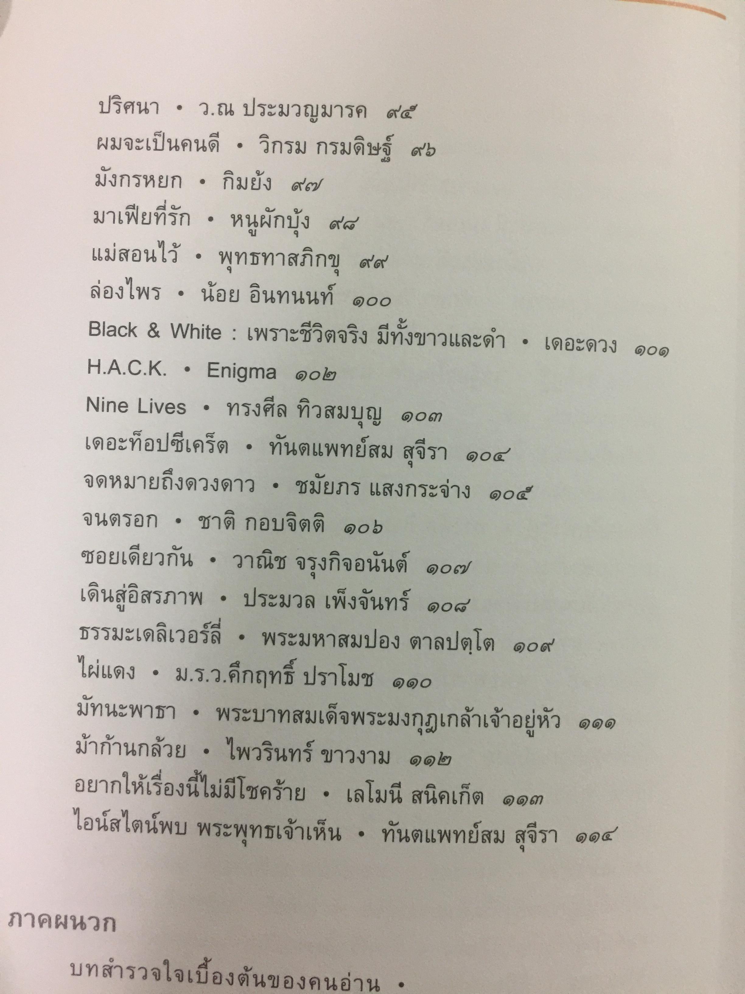 101 เล่ม หนังสือในดวงใจ. นักอ่านและนักเขียน. จัดทำโดย สมาคมนักเขียนแห่งประเทศไทย 0 กก.