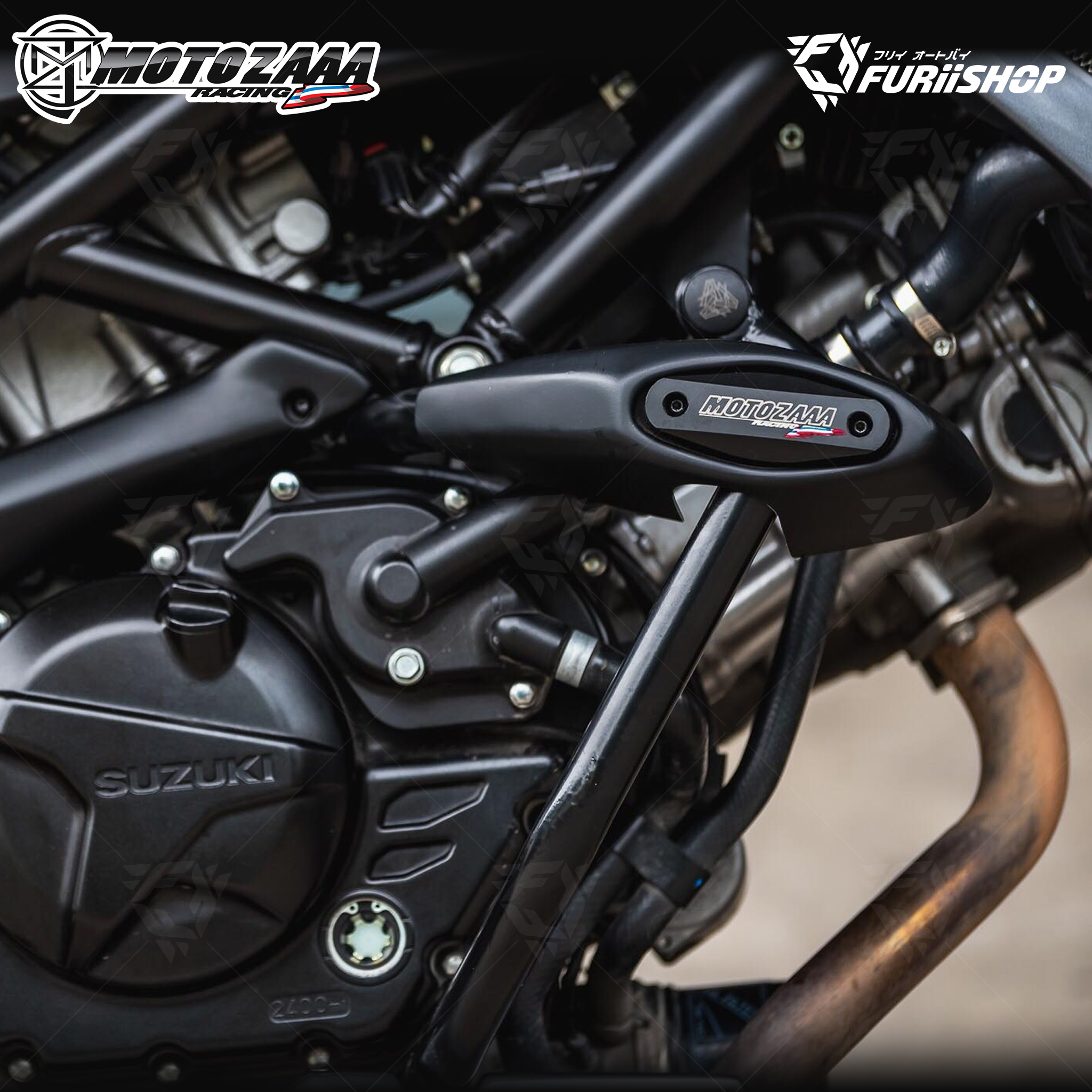 แคชบาร์ MOTOZAAA FOR SUZUKI SV650X
