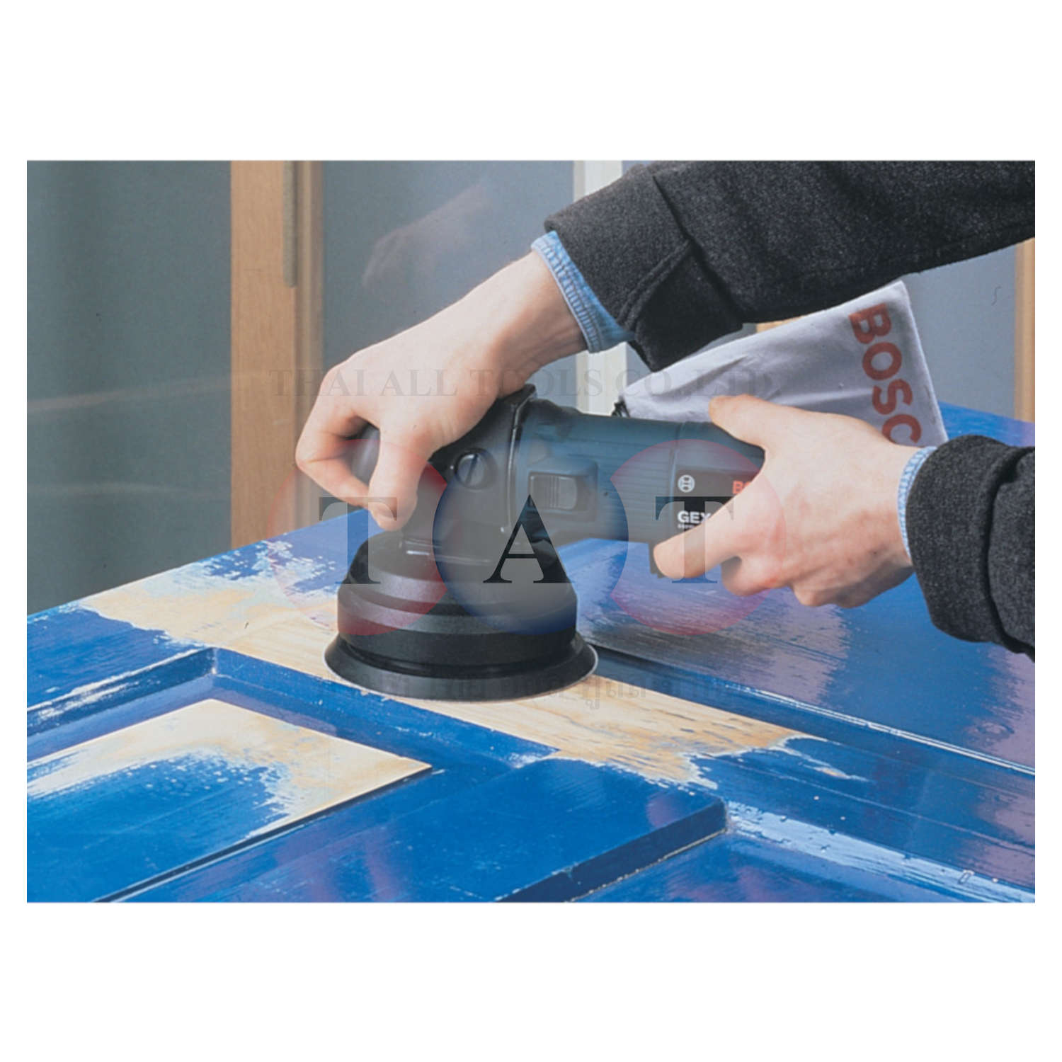 Kennedy.115mm HOOK-N-LOOP-BACKED SANDING DISCS PLAIN P40 - Pack of 50