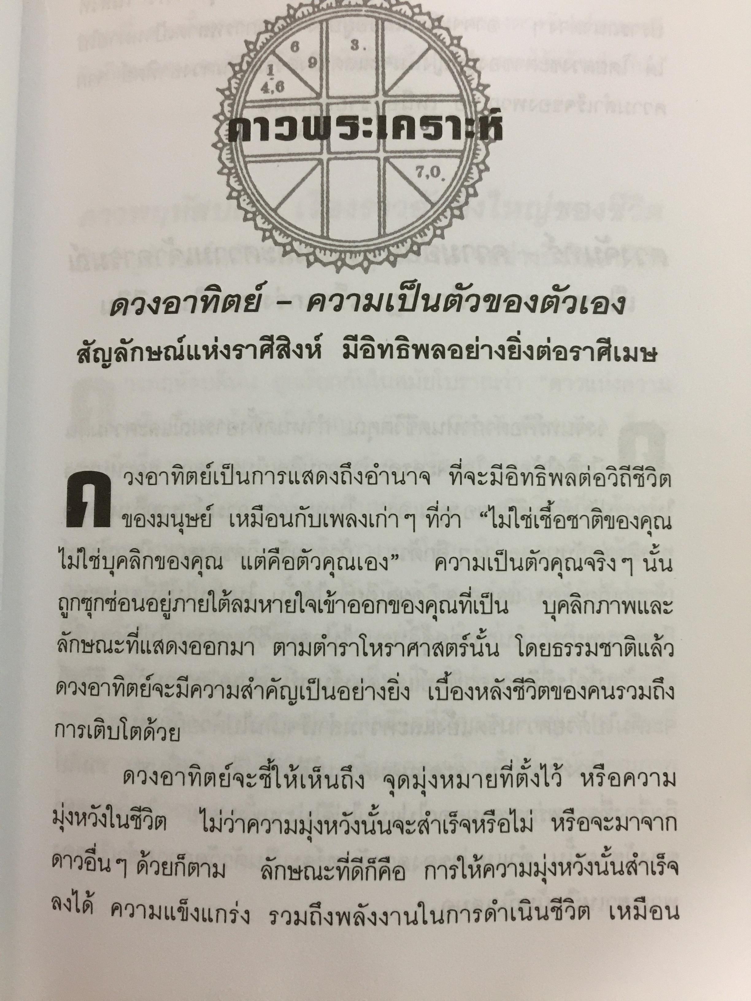 โหราพยากรณ์. สะท้อนบอกถึงความเป็นคุณ. ปรับโชคชะตาของคุณ ให้โชติช่วงชัชวาลจากบทเรียนในอดีต ทำให้สดใสได้ในปัจจุบันและเป็นแนวทางแห่งชีวิตในอนาคต. ผู้เรียบเรียง ศุภชาติ อิ่มเกษม 0 กก.