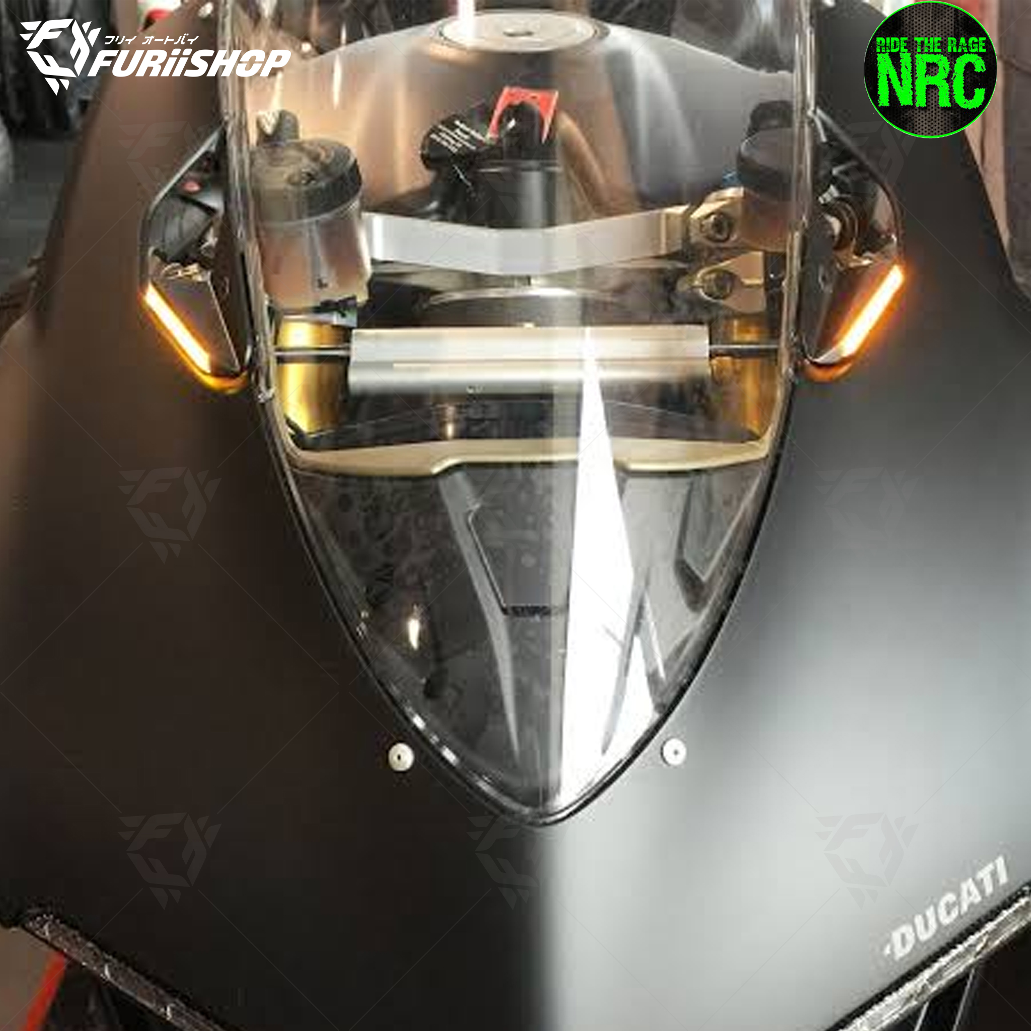 อุดกระจก NRC 899/1199 For : PANIGALE 899/959/1199/1299
