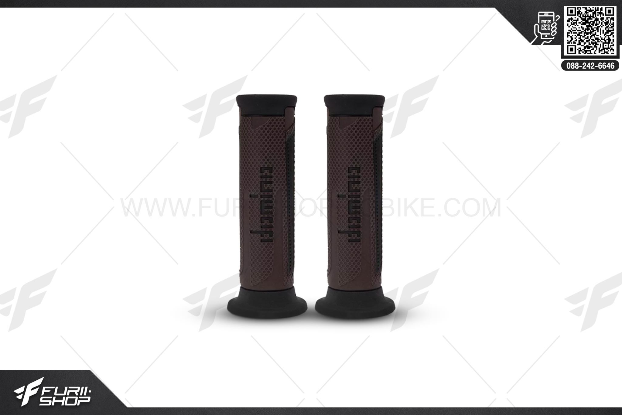 ปลอกแฮนด์ Domino Racing รุ่น A 350 สี ดำ-แดง ปี 2020 รหัส A35041C4042C7-0