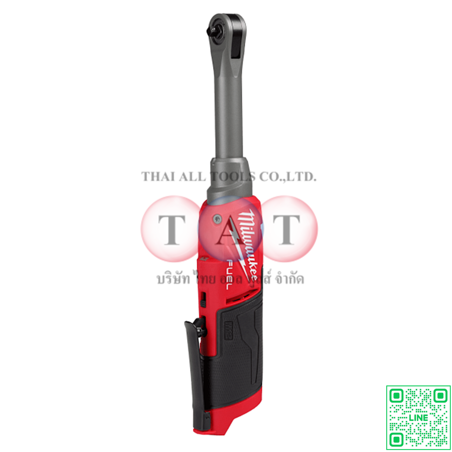 Milwaukee M12 FUEL Extended Reach High Speed Ratchet FHIR14LR-0 | ประแจบล็อกด้ามฟรีไร้สาย คอยาว เร็ว แรง