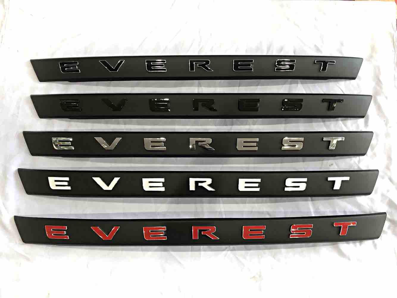 ครอบคาดท้าย โลโก้นูน Everest