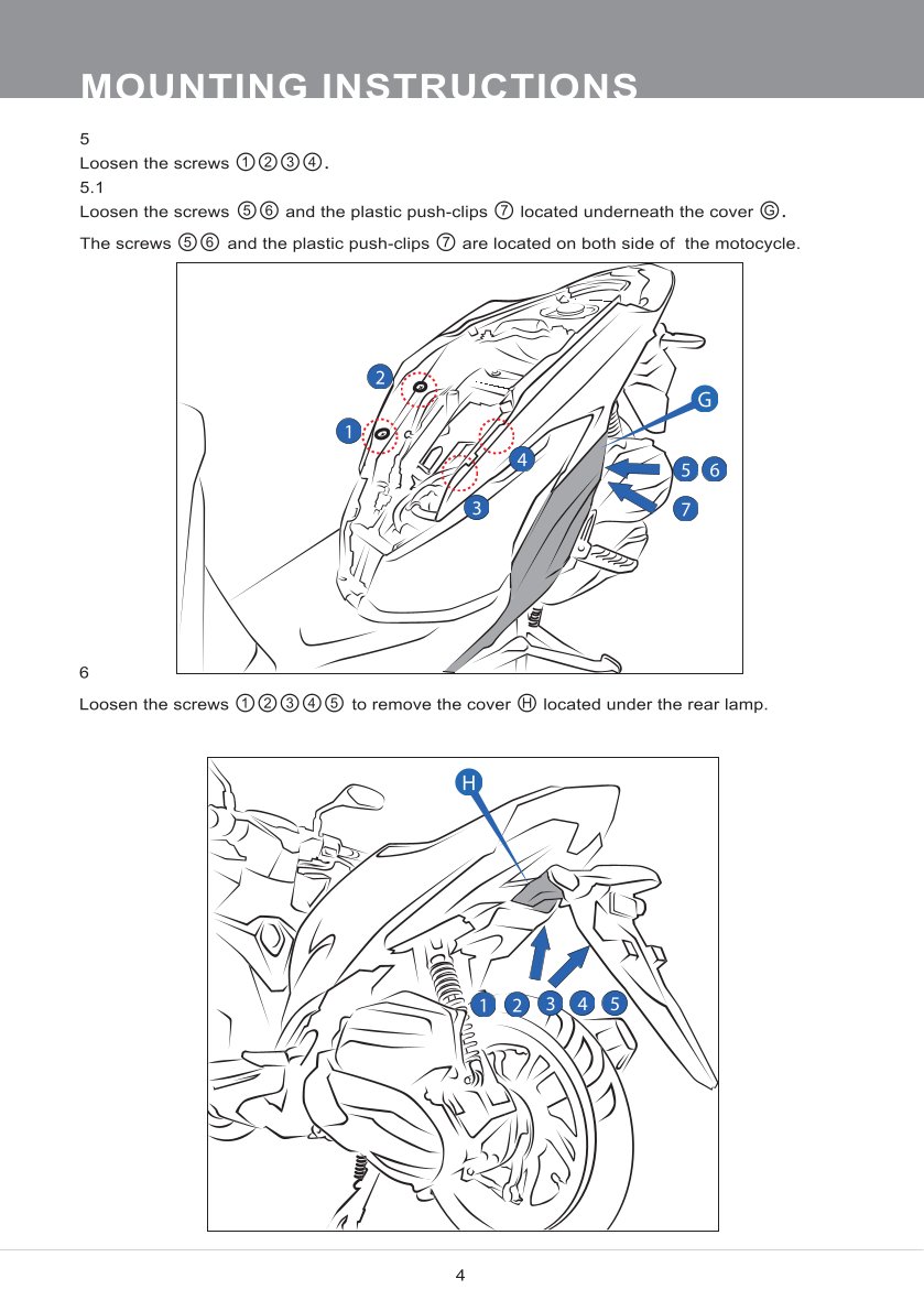 โช๊คหลังแต่ง Ohlins HO831 For Honda Click 150i ปี 2018-2021