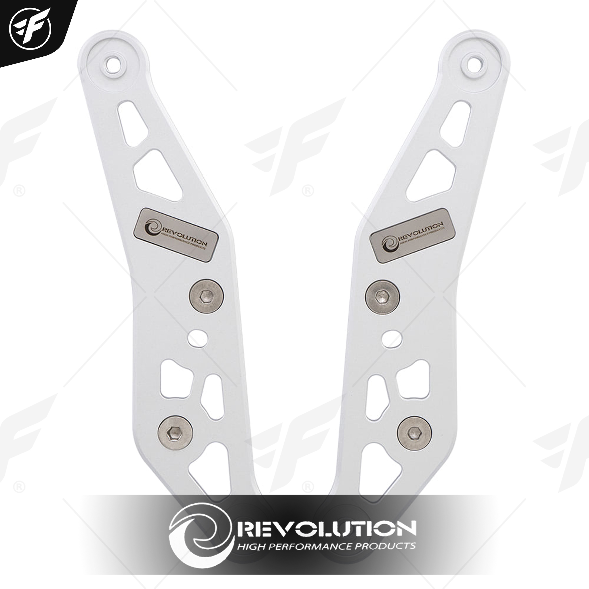 ขายึดชิลล์หน้า (พิเศษ) CNC REVOLUTION FORZA-300/350 เงิน