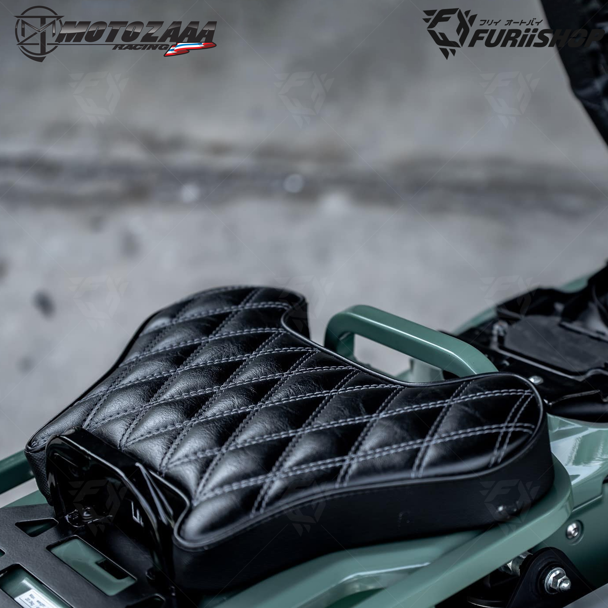 เบาะเสริมตะแกรงท้ายเดิม Extra Passenger seat CT125 MotoLordd MOTOZAAA : For Honda CT125