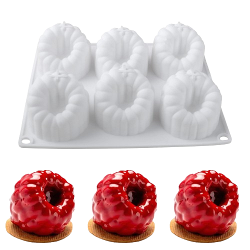 แม่พิมพ์ซิลิโคนลอนผลไม้ ราสป์เบอร์รี่