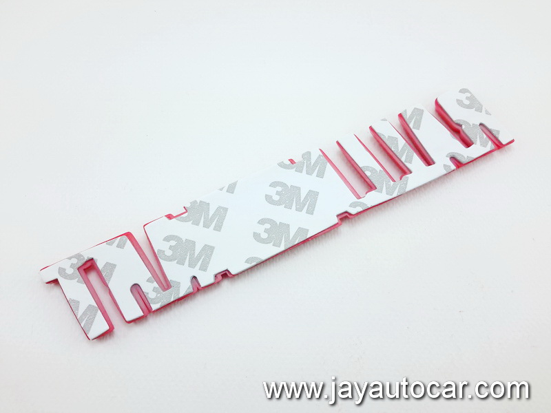 LOGO MITSUBISHI RALLIART RED โลโก้ มิตซูบิชิ แรลลี่อารท์ สีแดง