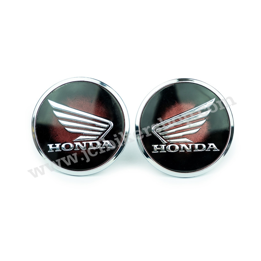 โลโก้ HONDA ขอบโครเมี่ยม 6.2 cm.