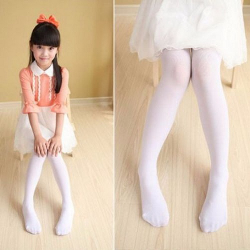 ถุงน่องเด็ก สีขาว